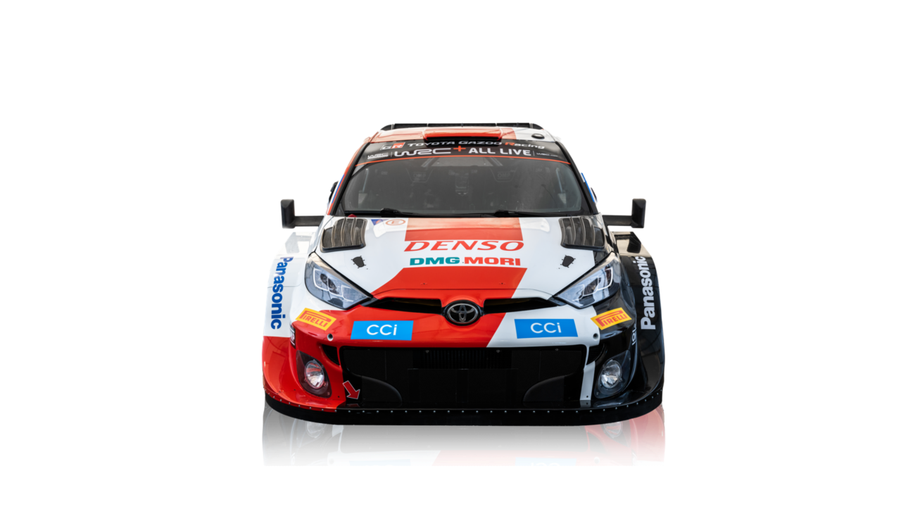 Yaris rally car